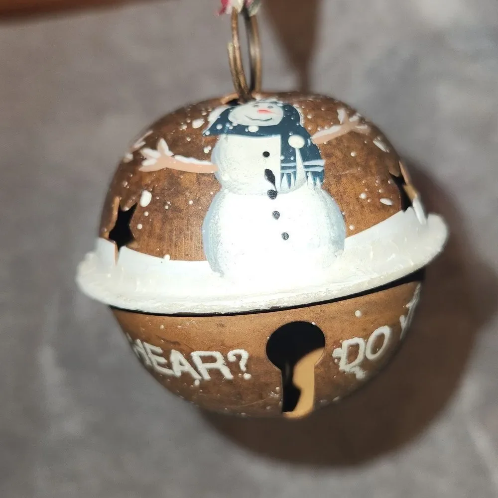 Do You Hear What I Hear Bell Christmas Ornament